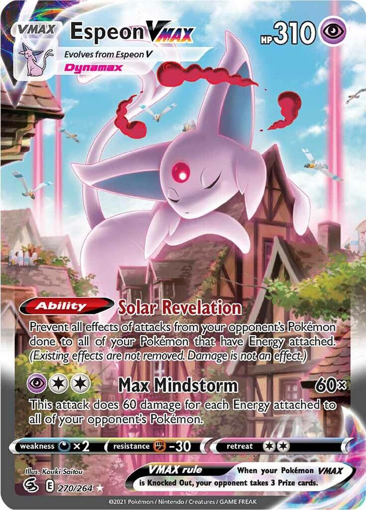 Espeon VMAX (Alternate Art Secret) card image