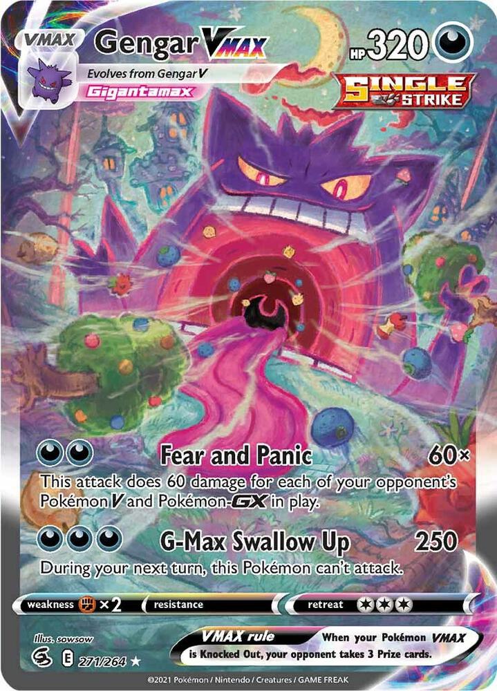 Gengar VMAX (Alternate Art Secret) card image