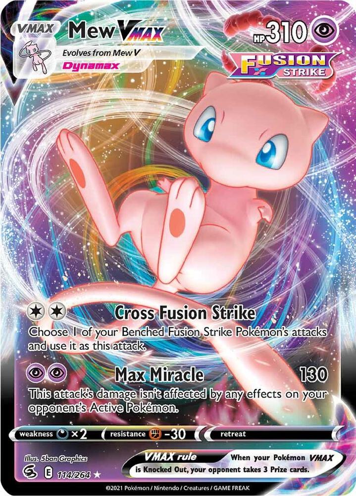 Mew VMAX card image