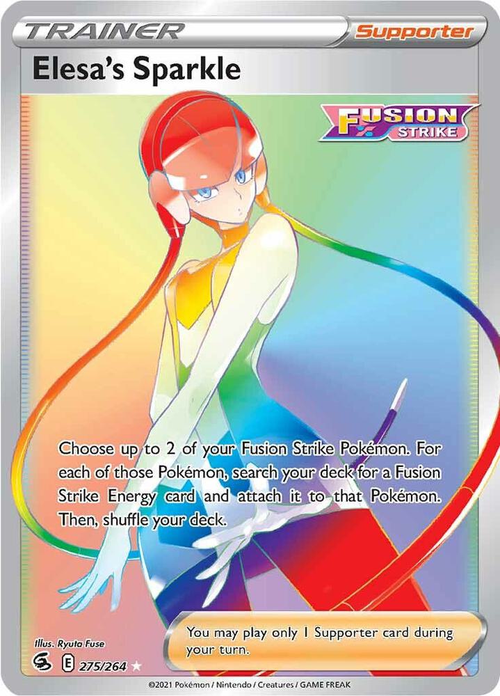 Elesa's Sparkle (Secret) card image
