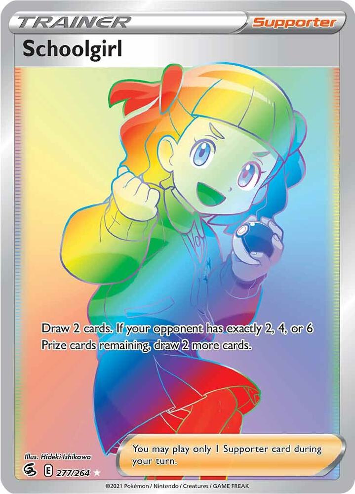 Schoolgirl (Secret) card image