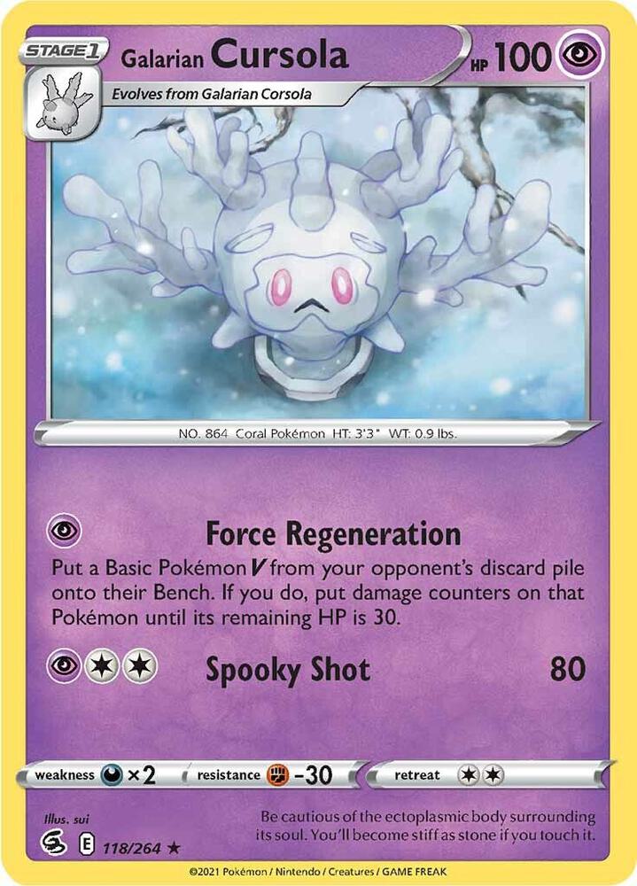 Galarian Cursola card image