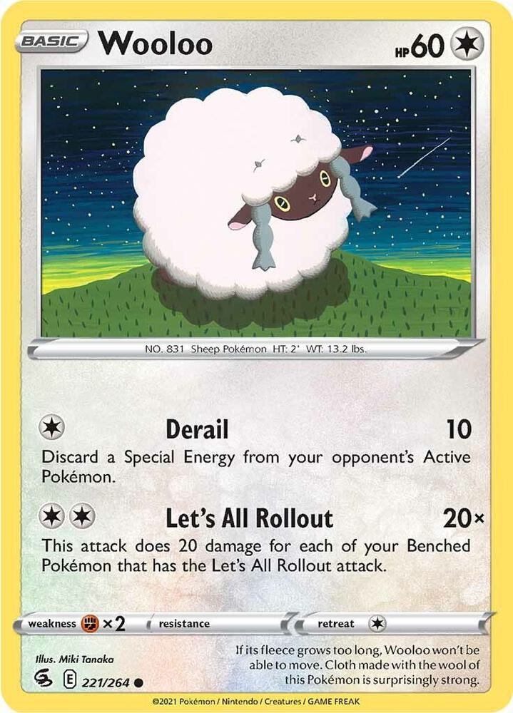 Wooloo (221) card image