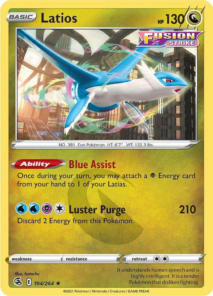 Latios card image