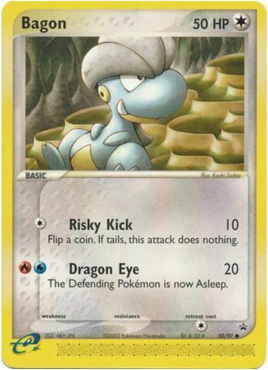 Bagon - 50/97 (Black Star) card image