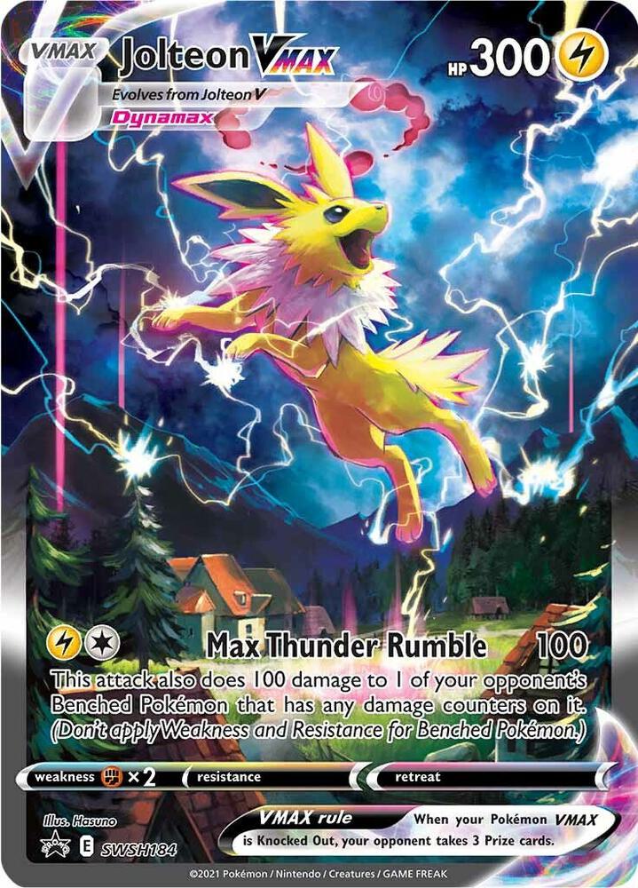 Jolteon VMAX - SWSH184 card image