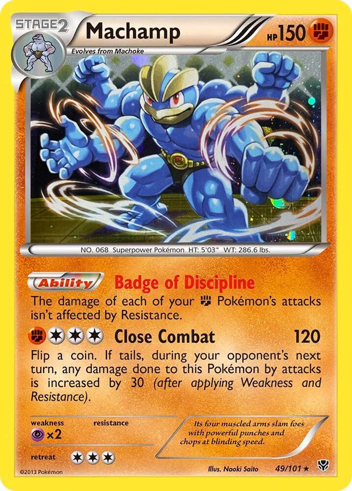Machamp - 49/101 (Cosmos Holo) card image
