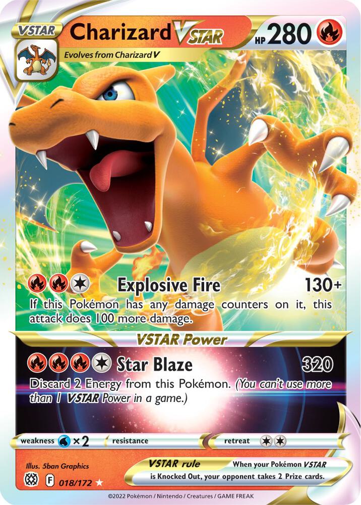 Charizard VSTAR card image
