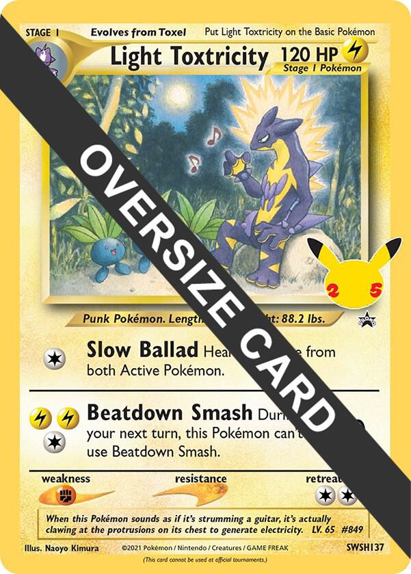 Light Toxtricity - SWSH137 card image