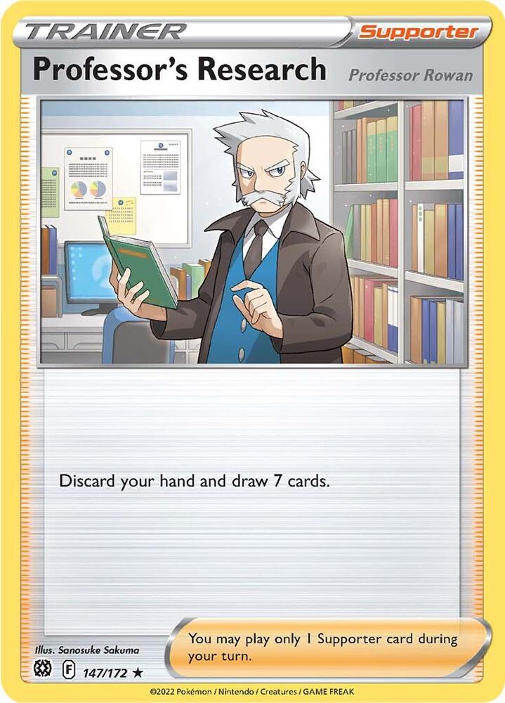 Professor's Research [Professor Rowan] card image