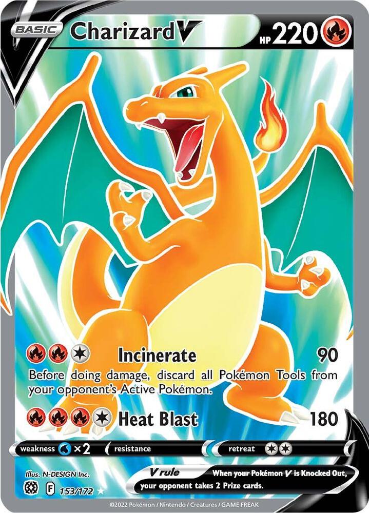 Charizard V (Full Art) card image
