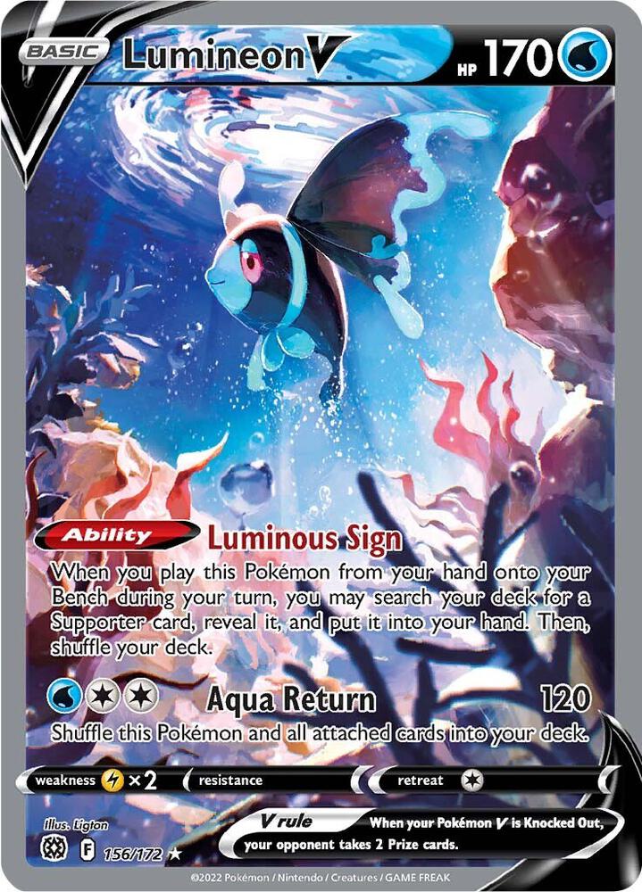 Lumineon V (Alternate Full Art) card image