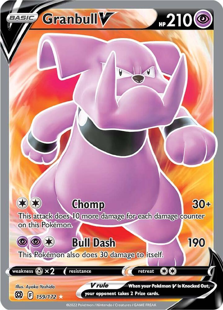 Granbull V (Full Art) card image