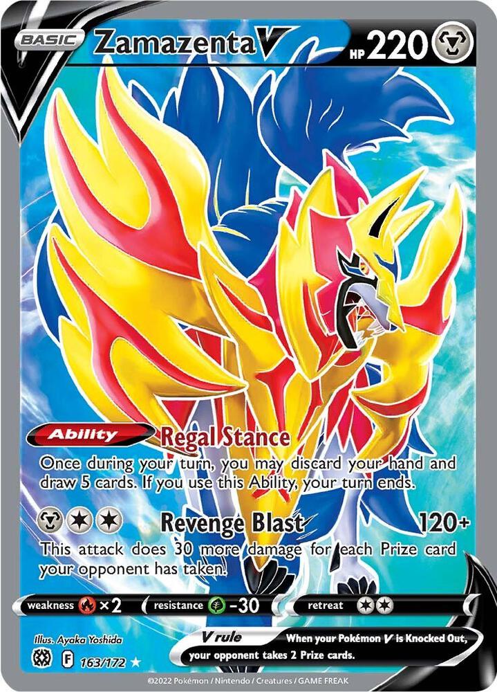 Zamazenta V (Full Art) card image