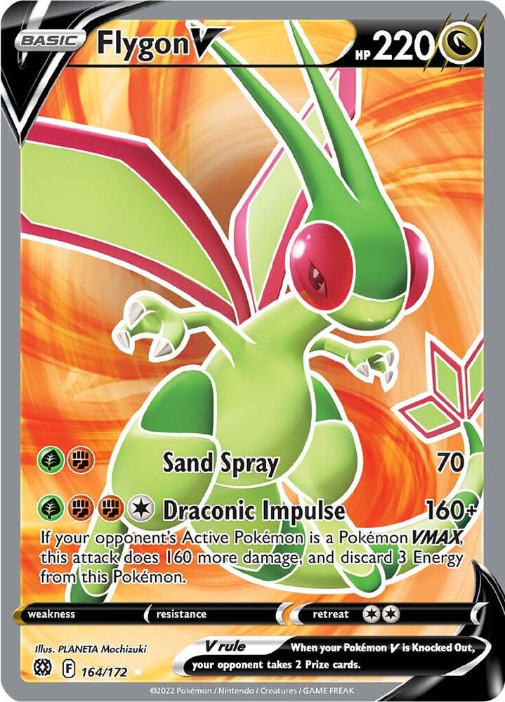Flygon V (Full Art) card image