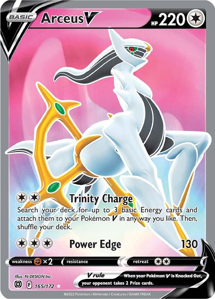 Arceus V (Full Art) card image