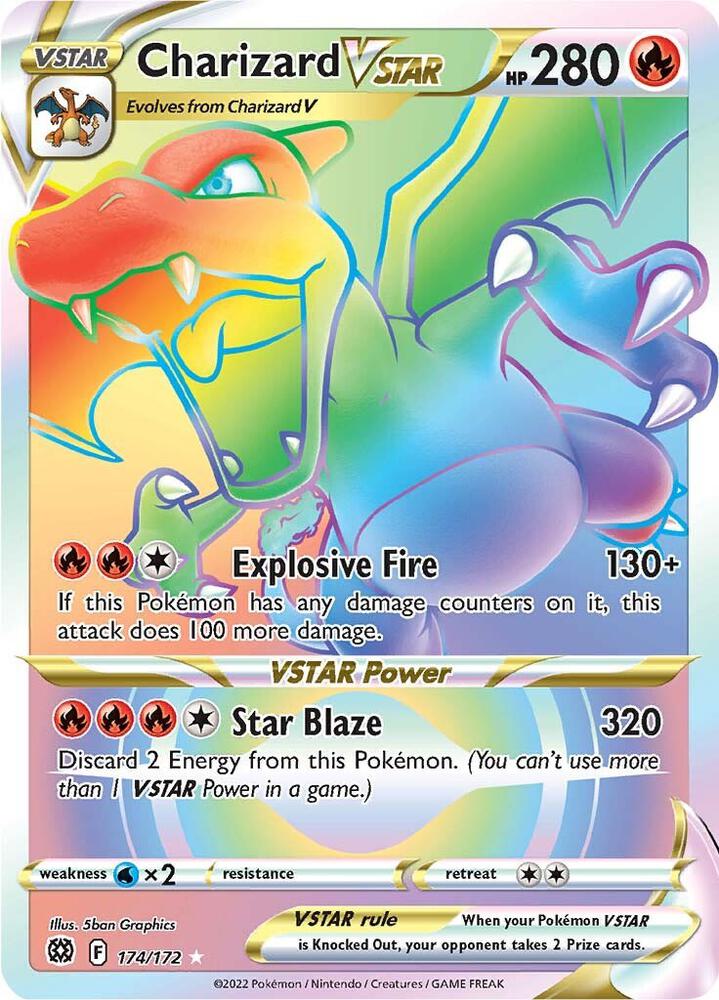 Charizard VSTAR (Secret) card image
