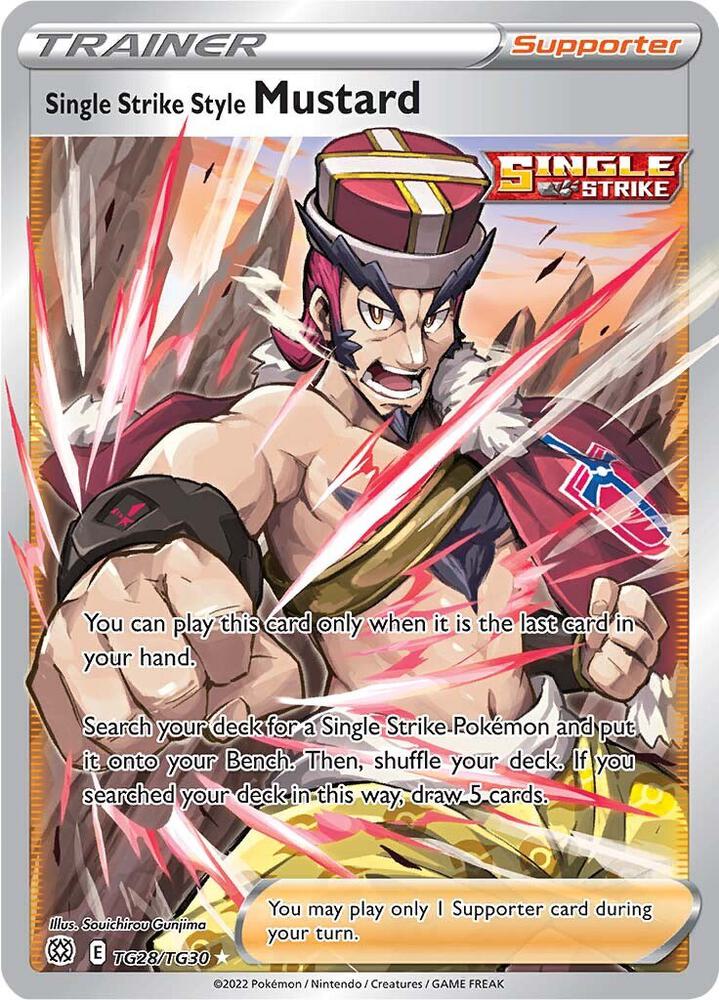 Single Strike Style Mustard card image