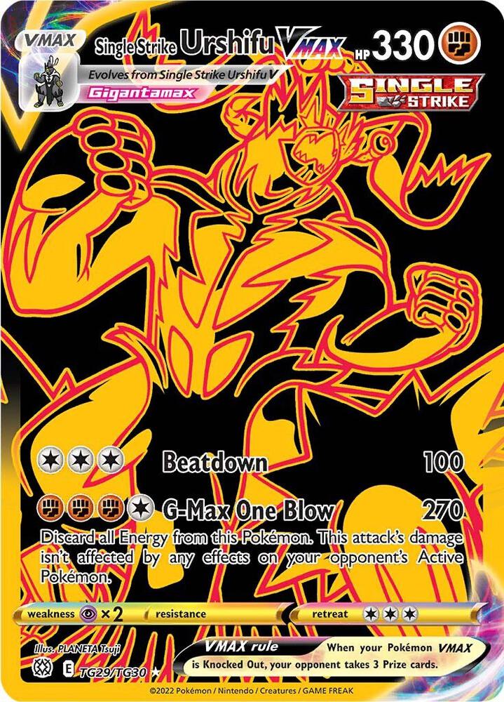 Single Strike Urshifu VMAX (Secret) card image