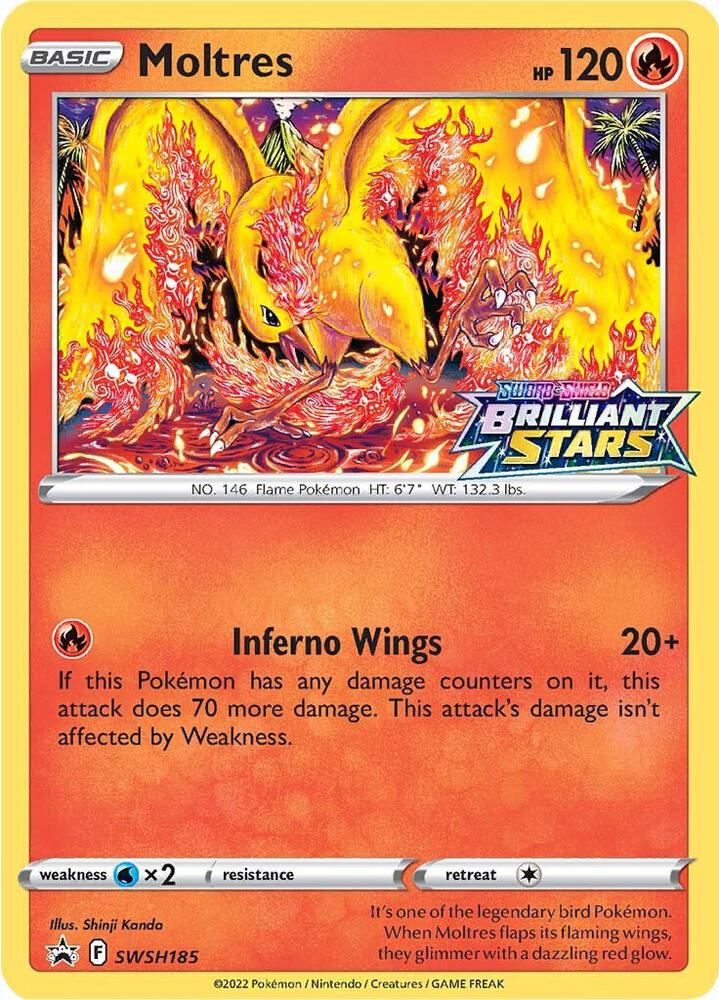 Moltres - SWSH185 card image