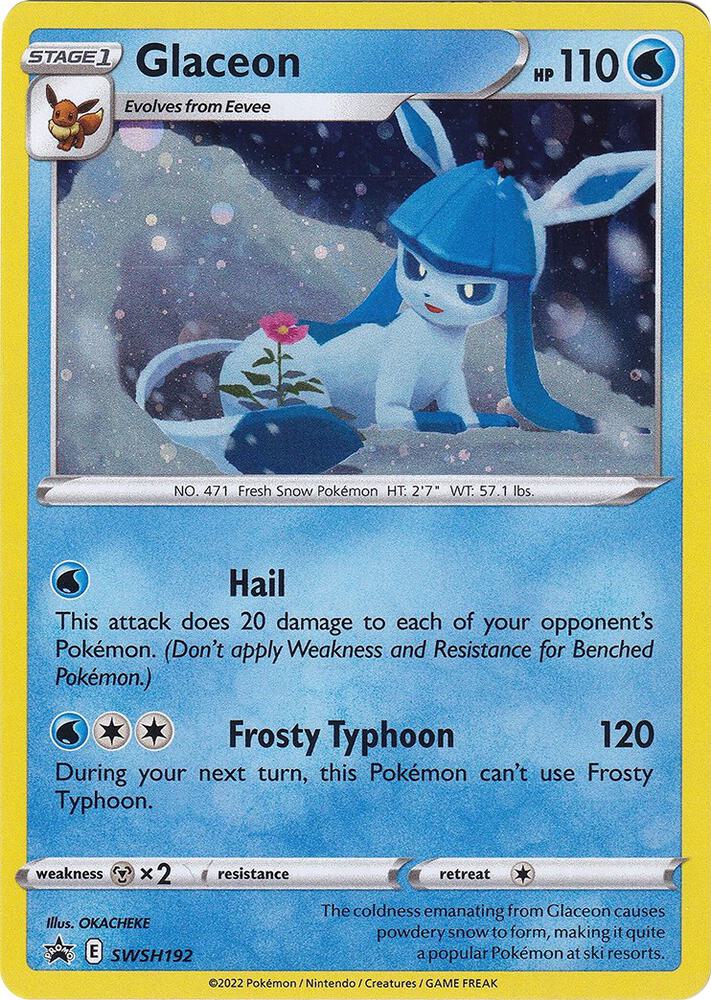 Glaceon - SWSH192 card image