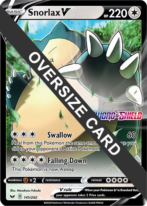 Snorlax V - 141/202 card image