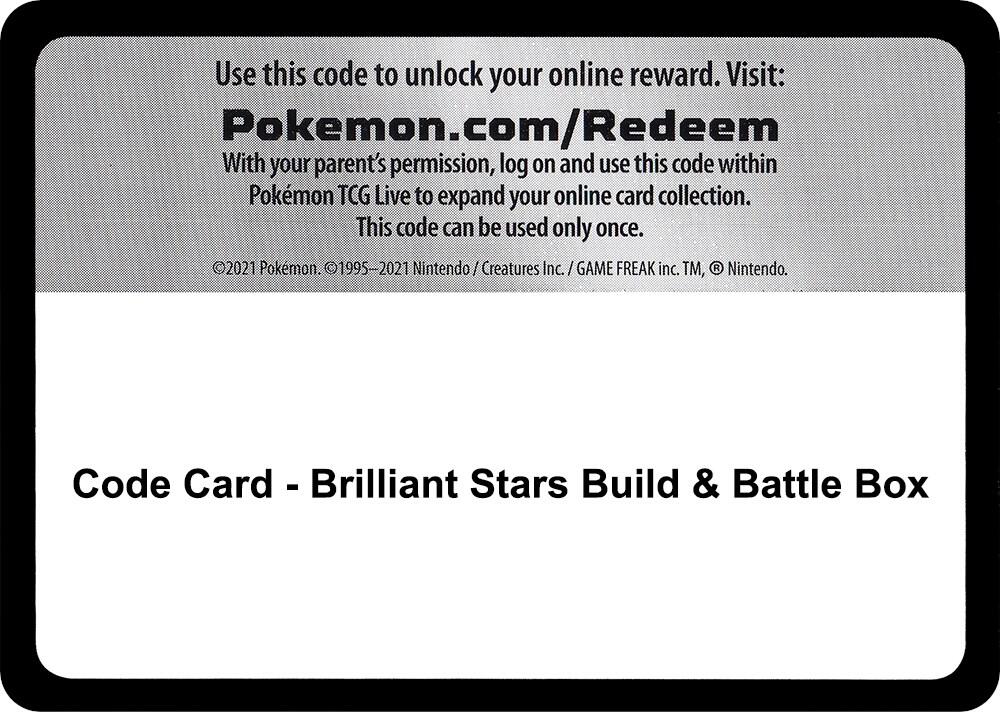 Code Card - Brilliant Stars Build & Battle Box card image