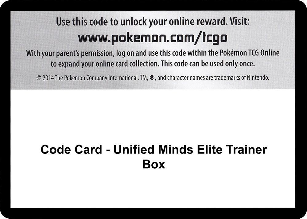 Code Card - Unified Minds Elite Trainer Box card image