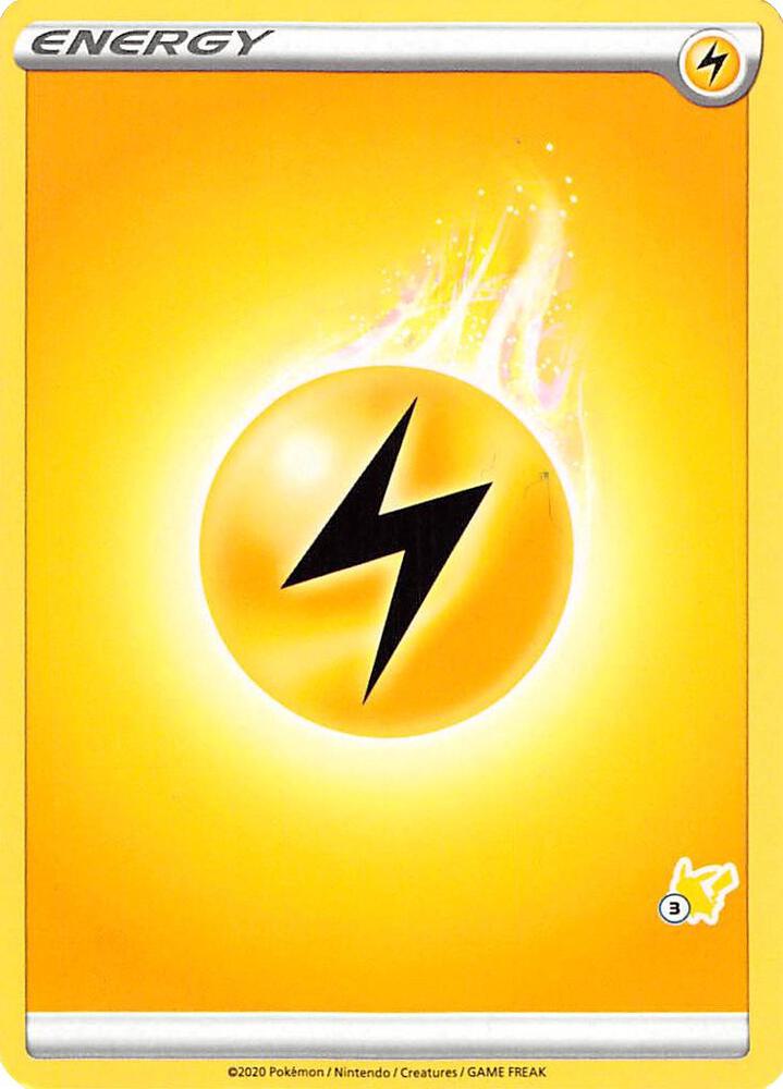 Lightning Energy (#3 Pikachu Stamped) card image