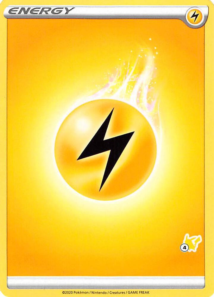 Lightning Energy (#4 Pikachu Stamped) card image