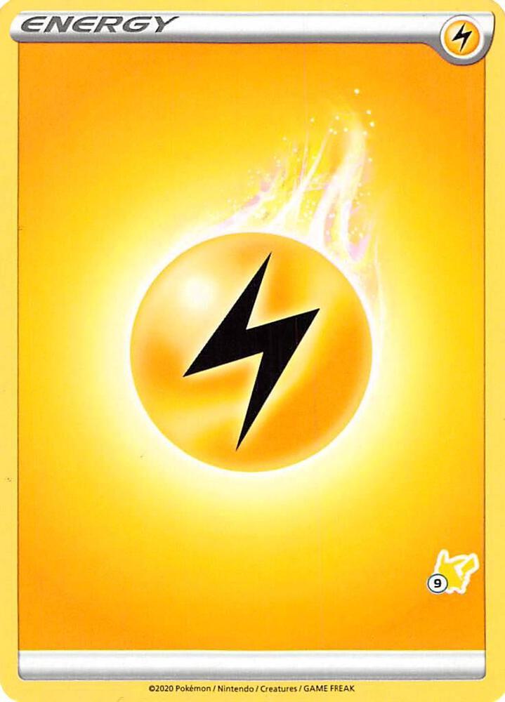 Lightning Energy (#9 Pikachu Stamped) card image