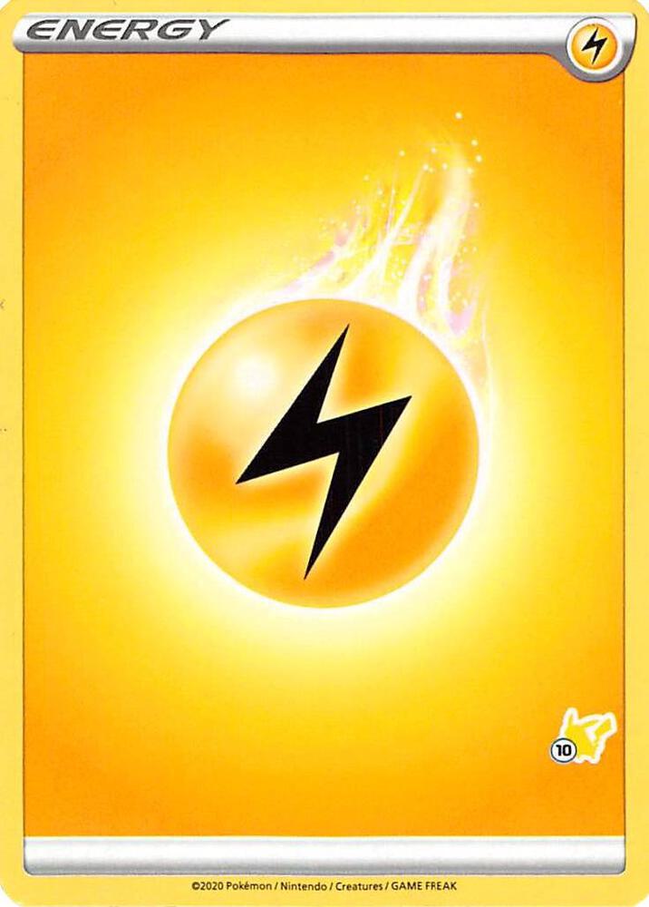 Lightning Energy (#10 Pikachu Stamped) card image