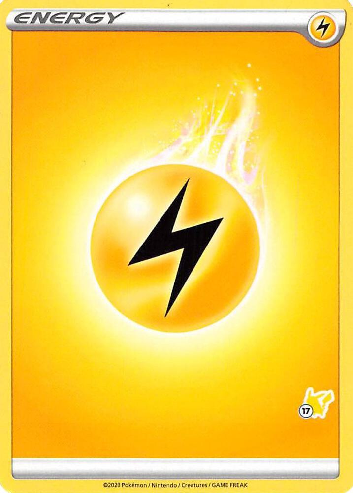 Lightning Energy (#17 Pikachu Stamped) card image