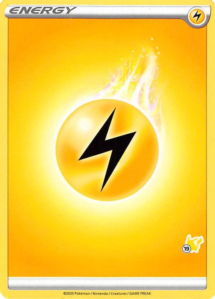 Lightning Energy (#19 Pikachu Stamped) card image