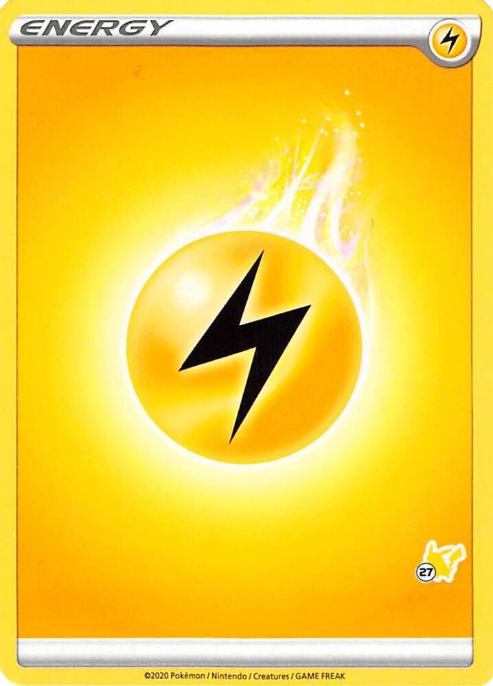 Lightning Energy (#27 Pikachu Stamped) card image
