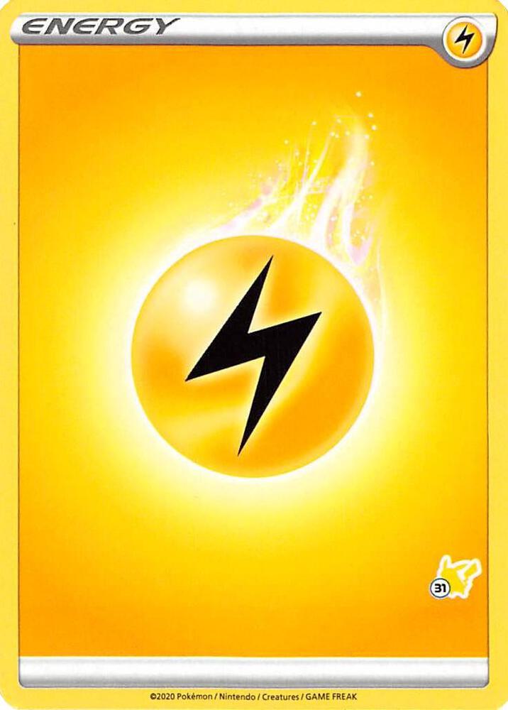 Lightning Energy (#31 Pikachu Stamped) card image