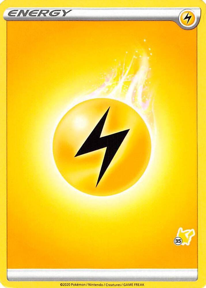 Lightning Energy (#35 Pikachu Stamped) card image