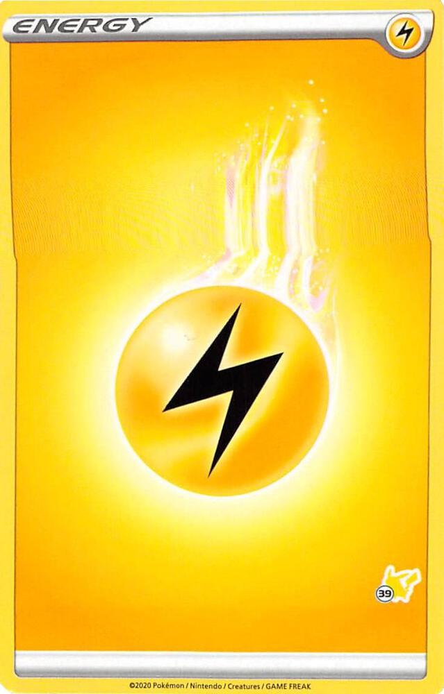 Lightning Energy (#39 Pikachu Stamped) card image