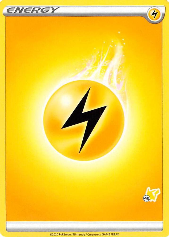 Lightning Energy (#48 Pikachu Stamped) card image