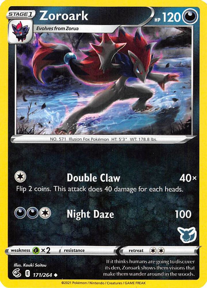 Zoroark - 171/264 (Eevee Stamped) card image