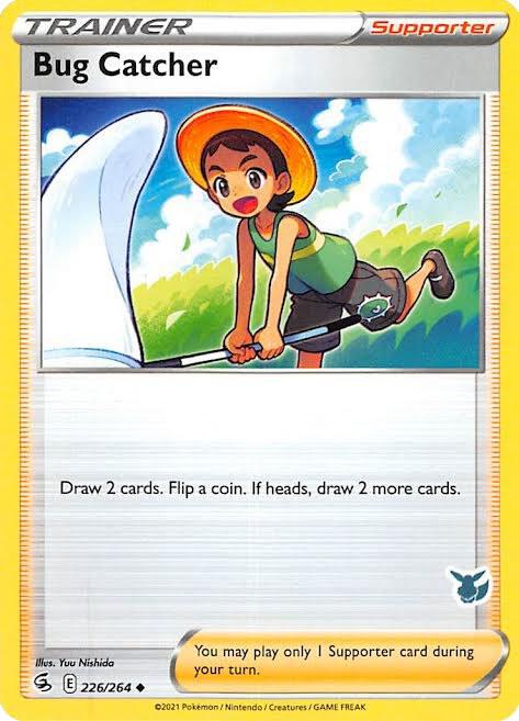 Bug Catcher - 226/264 (Eevee Stamped) card image