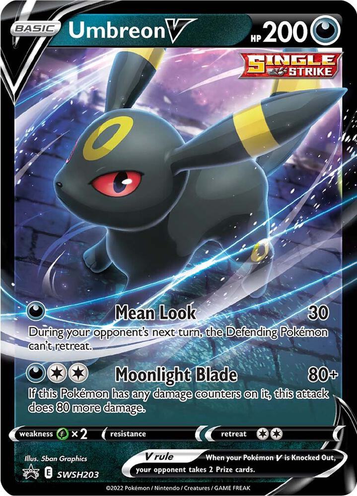 Umbreon V - SWSH203 card image