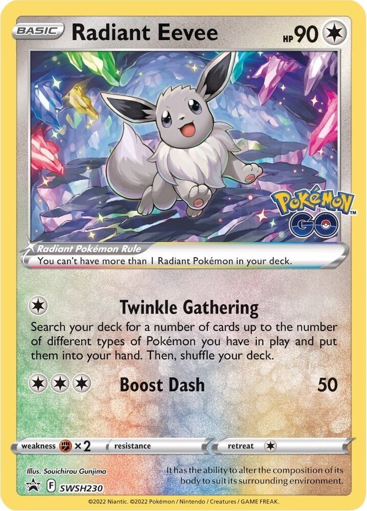 Radiant Eevee - SWSH230 card image
