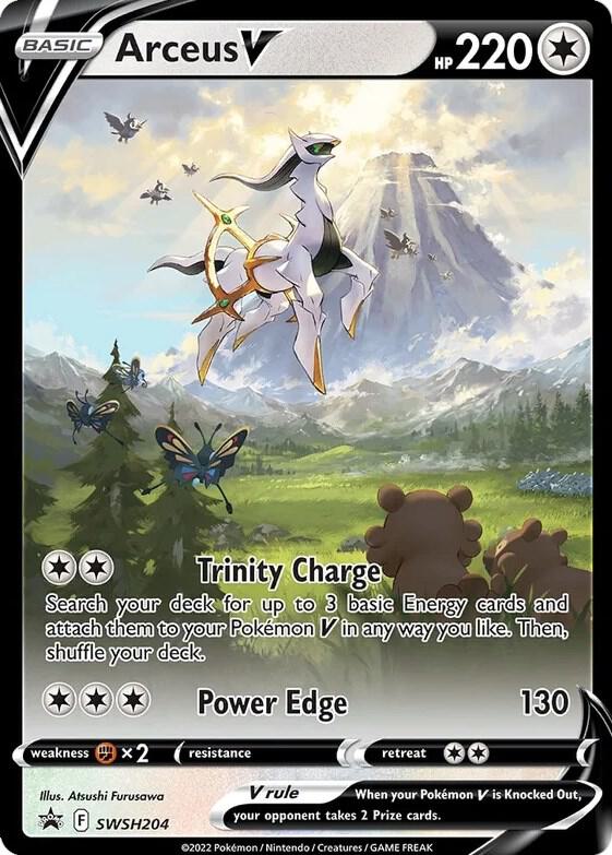 Arceus V - SWSH204 card image