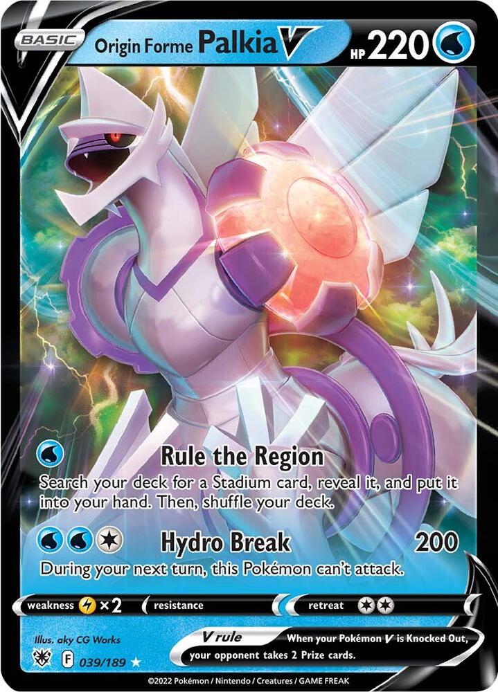 Origin Forme Palkia V card image