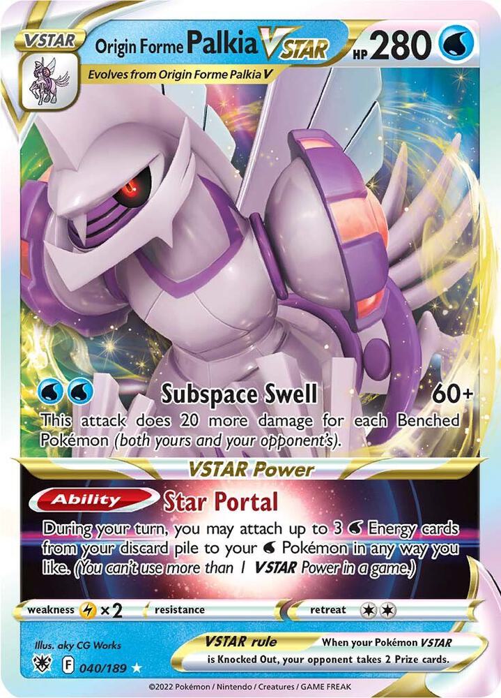 Origin Forme Palkia VSTAR card image