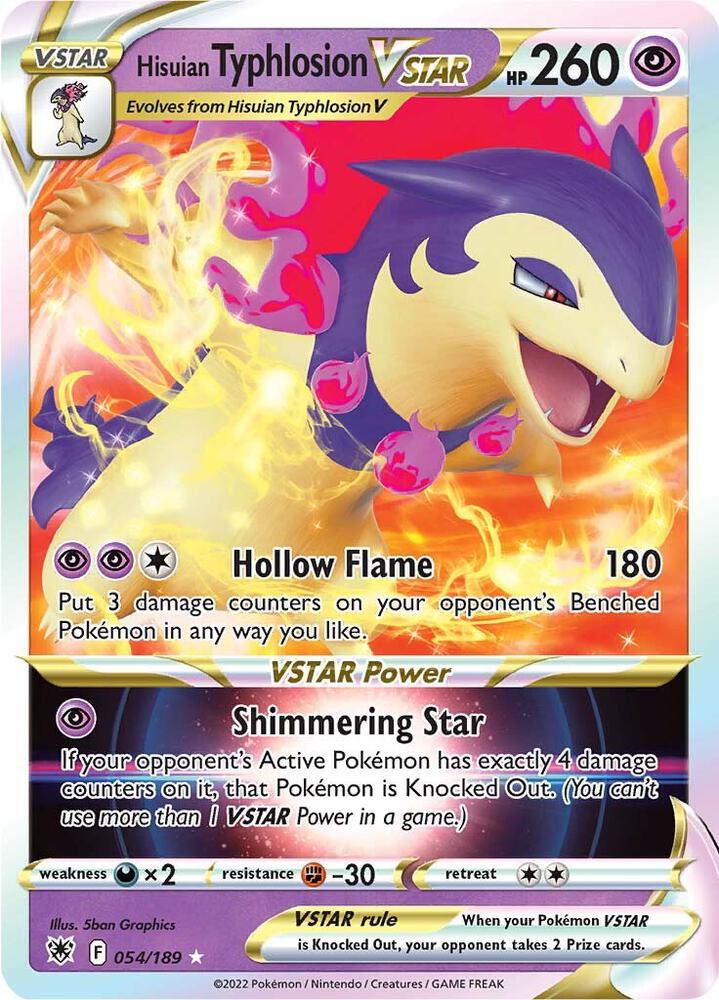 Hisuian Typhlosion VSTAR card image