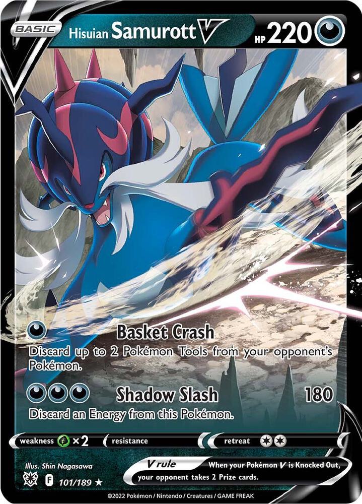 Hisuian Samurott V card image