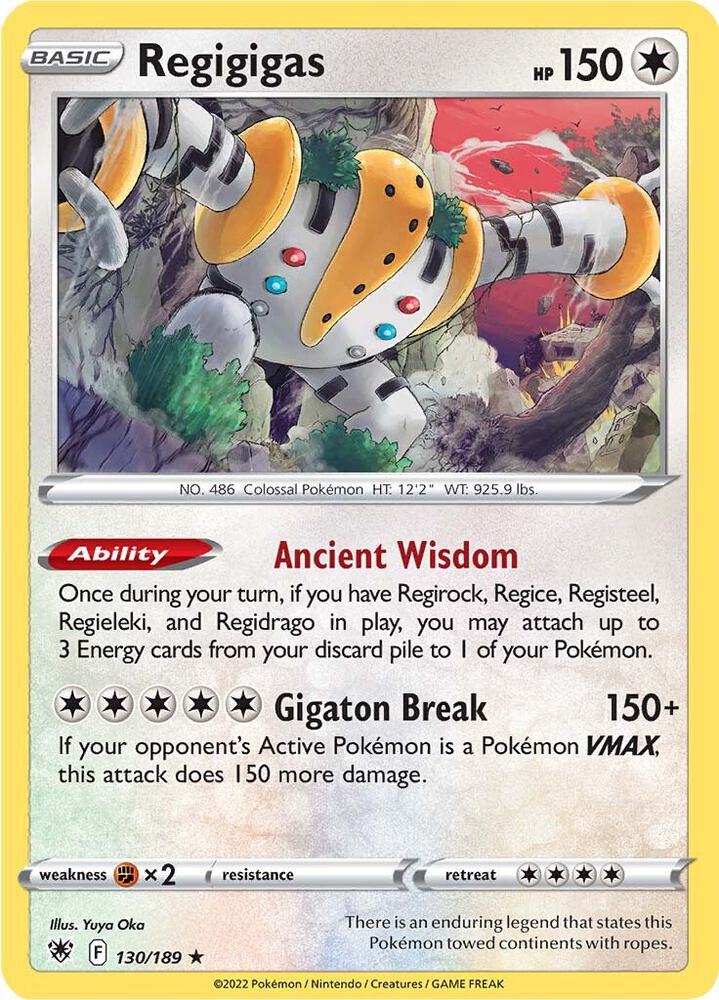 Regigigas card image