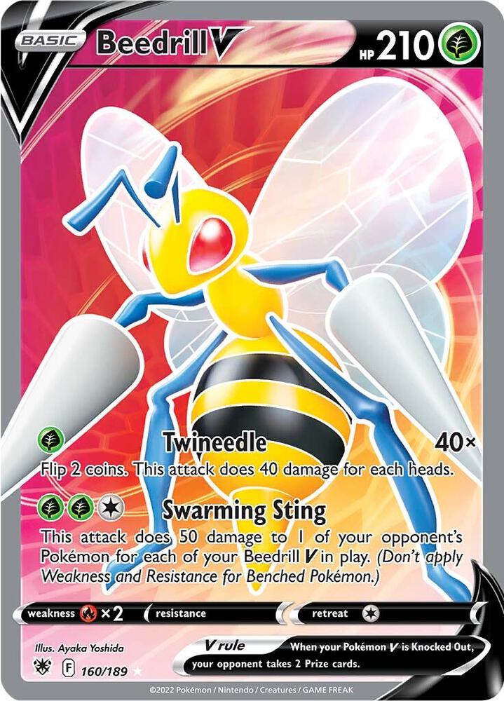 Beedrill V (Full Art) card image